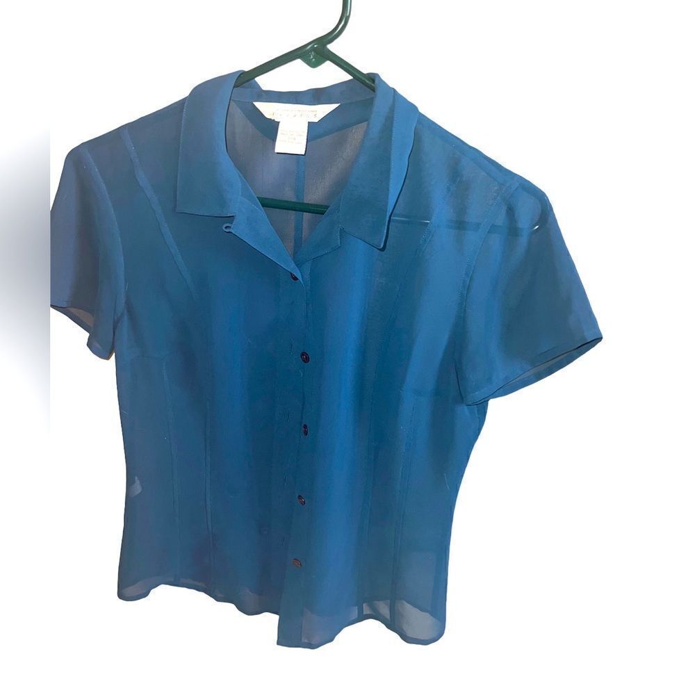 Express blouse, semi sheer, elegant
